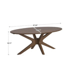 Tables à la finition noyer Rondo Mid-Century par iNSPIRE Q Modern