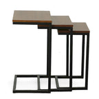 Carolina Living Ensemble de tables gigognes Addison