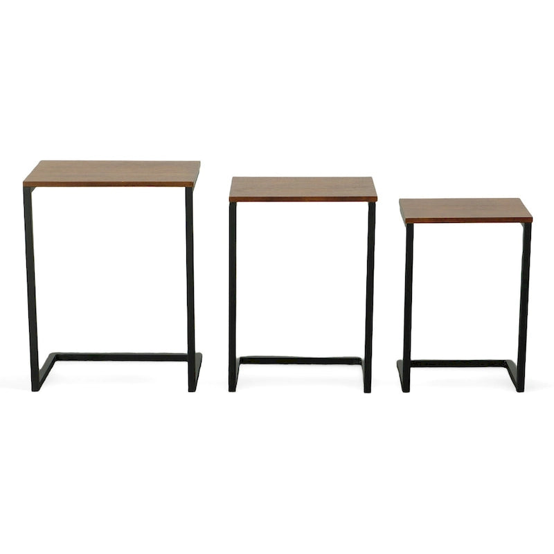 Carolina Living Ensemble de tables gigognes Addison