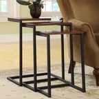 Carolina Living Ensemble de tables gigognes Addison