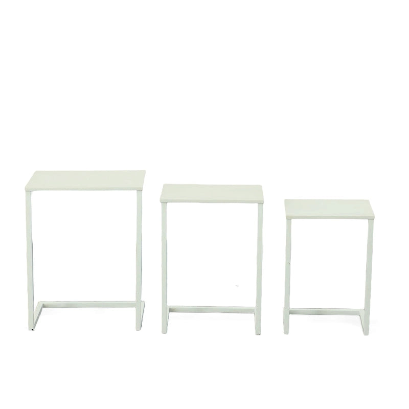 Carolina Living Ensemble de tables gigognes Addison