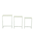 Carolina Living Ensemble de tables gigognes Addison