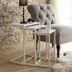 Carolina Living Ensemble de tables gigognes Addison