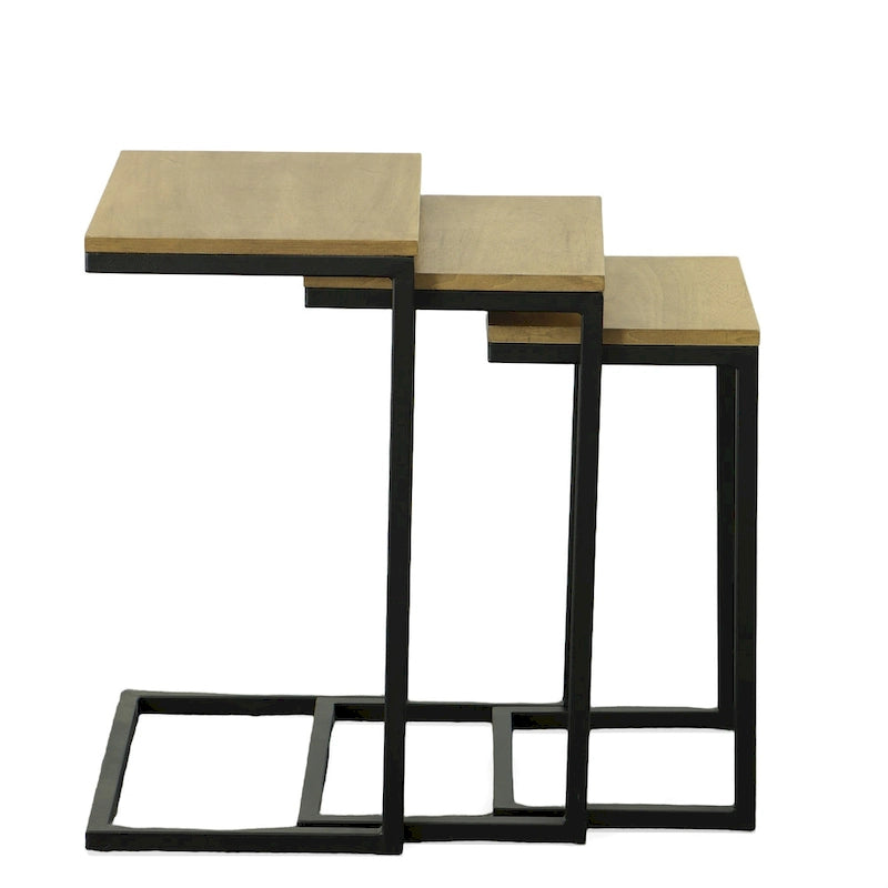 Carolina Living Ensemble de tables gigognes Addison