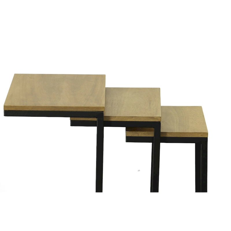 Carolina Living Ensemble de tables gigognes Addison