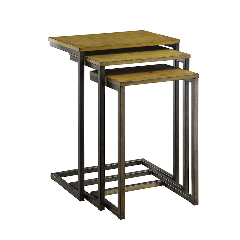 Carolina Living Ensemble de tables gigognes Addison