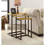 Carolina Living Ensemble de tables gigognes Addison