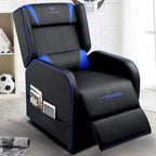 BOSSIN Fauteuil inclinable de jeu Style course Dossier haut Fauteuil inclinable de salon Sièges de cinéma