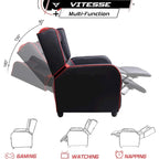BOSSIN Fauteuil inclinable de jeu Style course Dossier haut Fauteuil inclinable de salon Sièges de cinéma