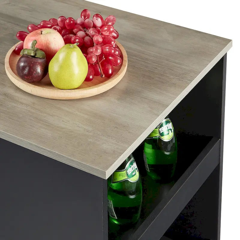 Ensemble de salle à manger 3 pièces, ensemble de table à manger hauteur comptoir pour 2 personnes, ensemble de table de cuisine compact