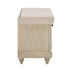 Banc de rangement Granger avec coussin en lin par iNSPIRE Q Classic