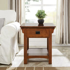 Leick Home Mission Impeccable Table d'appoint avec tiroir