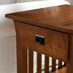 Leick Home Mission Impeccable Table d'appoint avec tiroir