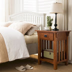 Leick Home Mission Impeccable Table d'appoint avec tiroir