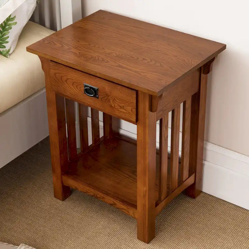 Leick Home Mission Impeccable Table d'appoint avec tiroir