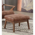 Pouffe en bois massif Bianca par Simple Living