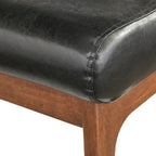 Pouffe en bois massif Bianca par Simple Living