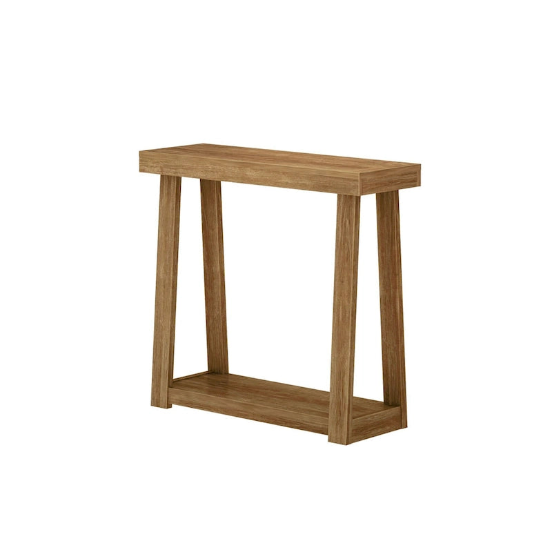 Table console classique avec étagère Plank and Beam - 36