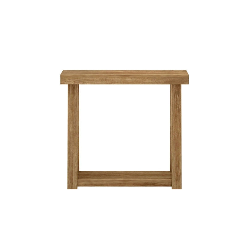 Table console classique avec étagère Plank and Beam - 36