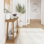Table console classique avec étagère Plank and Beam - 36