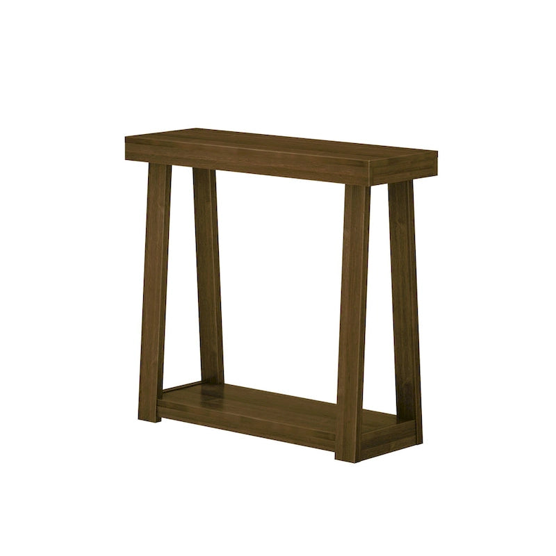 Table console classique avec étagère Plank and Beam - 36
