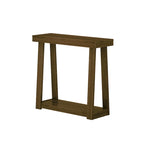 Table console classique avec étagère Plank and Beam - 36