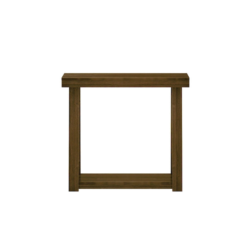 Table console classique avec étagère Plank and Beam - 36