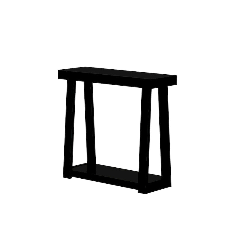 Table console classique avec étagère Plank and Beam - 36