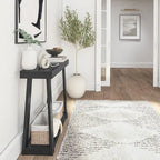 Table console classique avec étagère Plank and Beam - 36