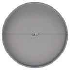 Table d'appoint ronde Marcella avec plateau amovible à rebords, de iNSPIRE Q Modern