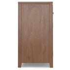 WYNDENHALL Essex Buffet en bois massif contemporain de 54 pouces de large, en acajou - 54 pouces de large