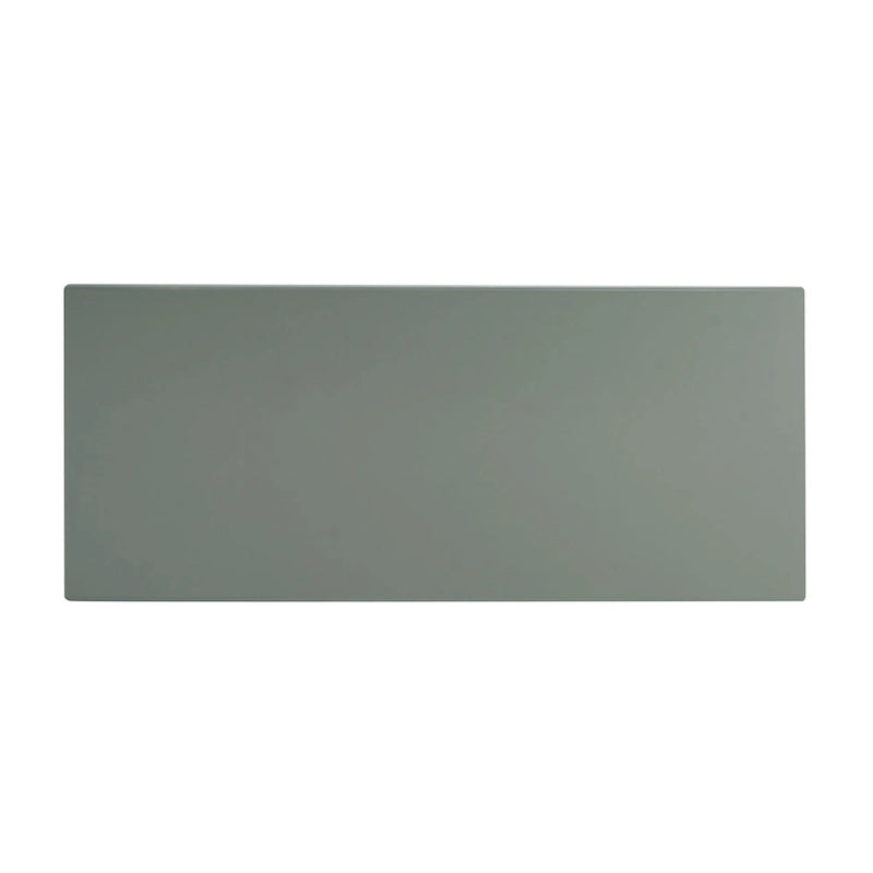 Table basse Denhour DH BASIC Modern 2 tiroirs de 42 pouces avec pieds en métal