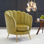 angelo:HOME Chaise Twila à dossier festonné