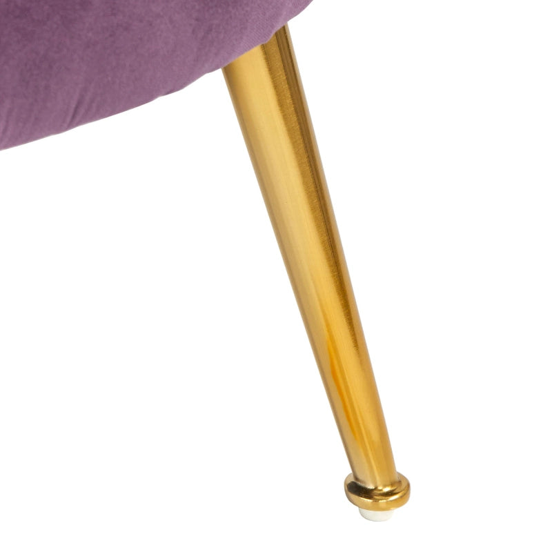 angelo:HOME Chaise Twila à dossier festonné