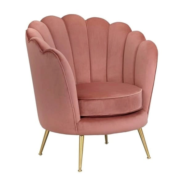 angelo:HOME Chaise Twila à dossier festonné