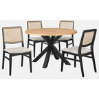 Chaises de salle à manger en rotin Gilcrest de Lifestorey (Lot de 2)