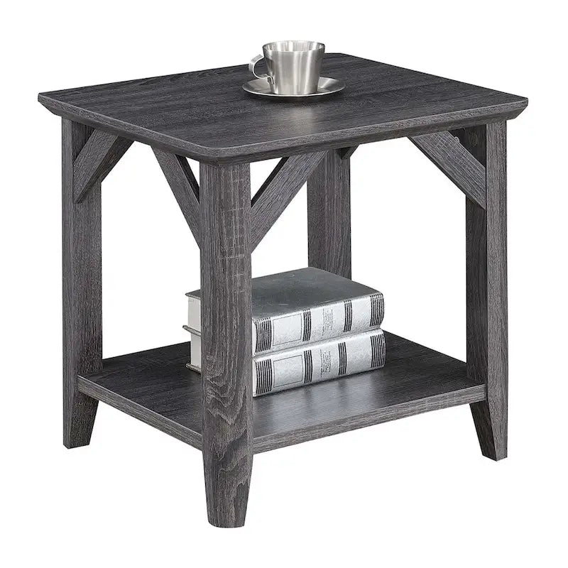 Table d'appoint Winston de Convenience Concepts avec étagère