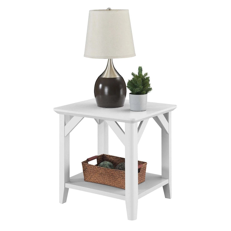 Table d'appoint Winston de Convenience Concepts avec étagère