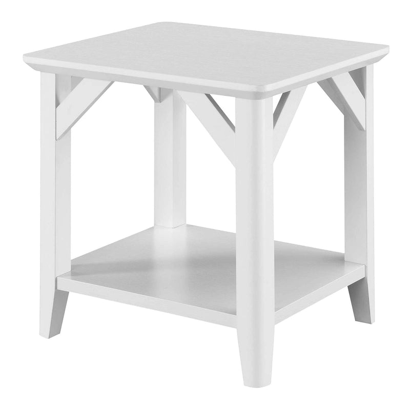 Table d'appoint Winston de Convenience Concepts avec étagère