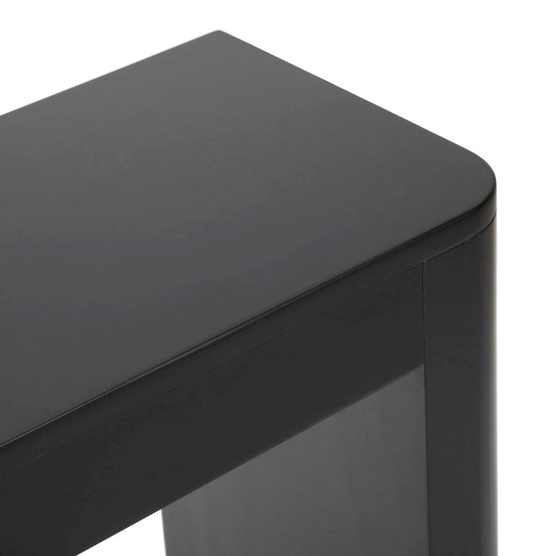 Table console contour à planches et poutres - 46