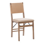 Chaise de salle à manger pliante Imperial Wood Rope (lot de 2)