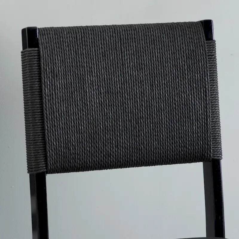 Chaise de salle à manger pliante Imperial Wood Rope (lot de 2)