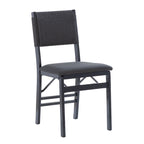 Chaise de salle à manger pliante Imperial Wood Rope (lot de 2)