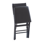 Chaise de salle à manger pliante Imperial Wood Rope (lot de 2)