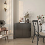 Clihome Buffet de rangement d'appoint moderne et brillant