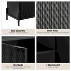 Clihome Buffet de rangement d'appoint moderne et brillant