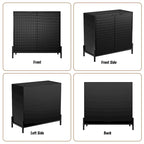Clihome Buffet de rangement d'appoint moderne et brillant