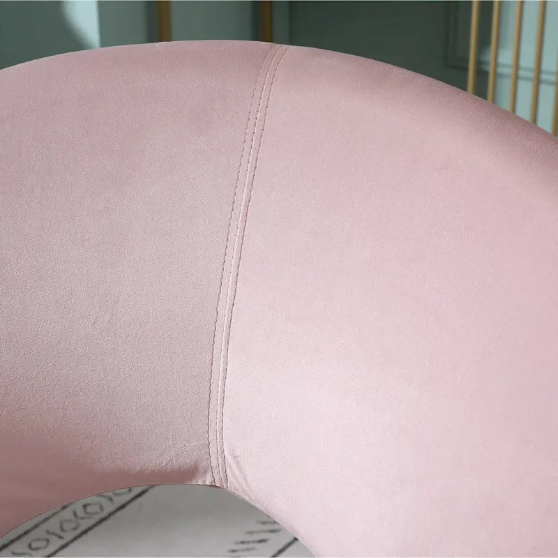 Fauteuil d'appoint en velours Murray Silver Orchid