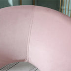 Fauteuil d'appoint en velours Murray Silver Orchid