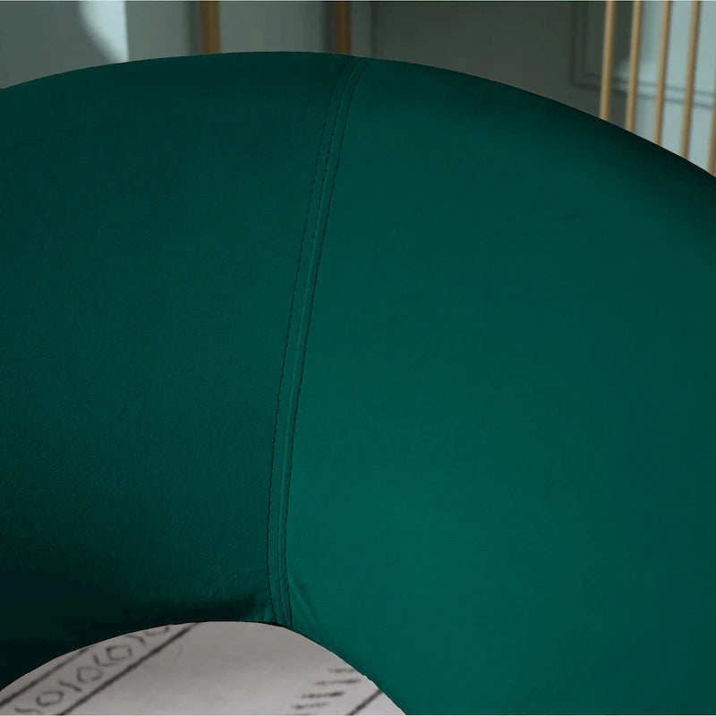 Fauteuil d'appoint en velours Murray Silver Orchid